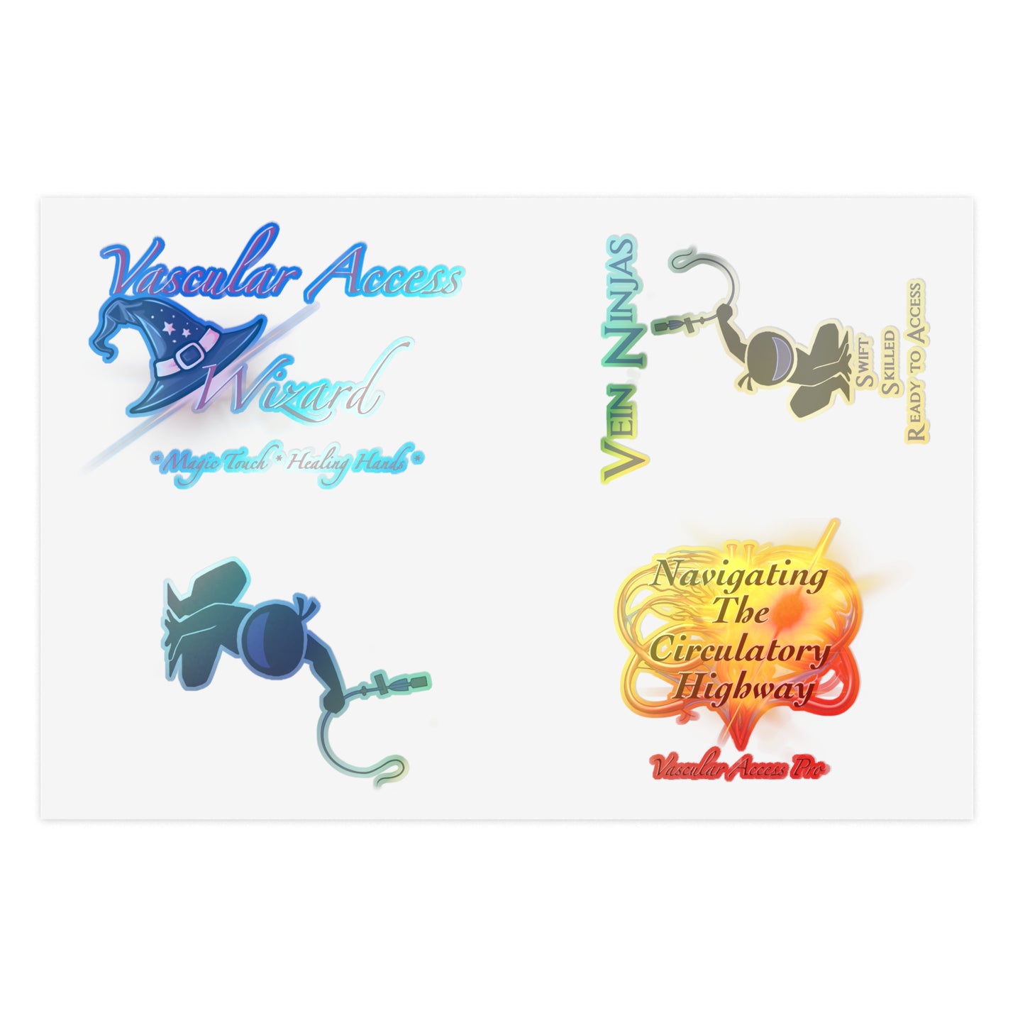 Vascular Access Sticker Sheet
