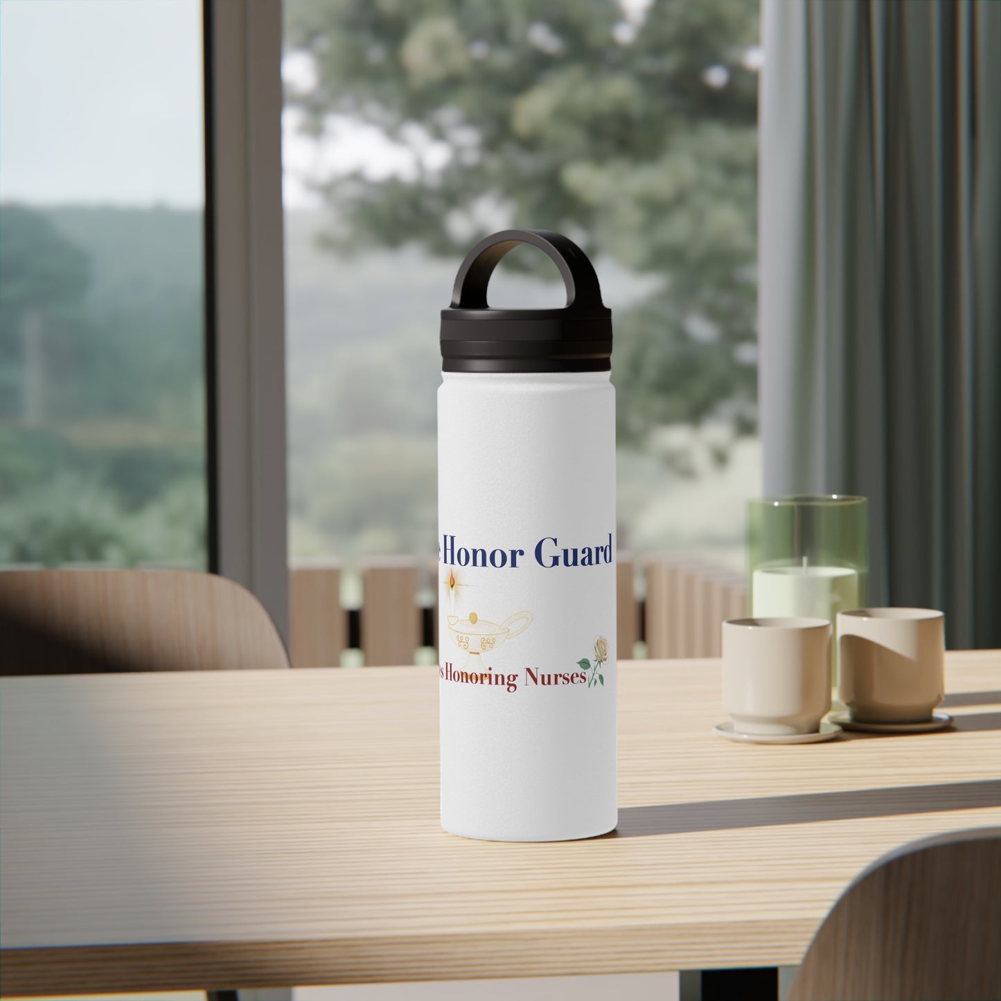 Nurse Honor Guard Water Bottle, Nurses Honoring Nurses