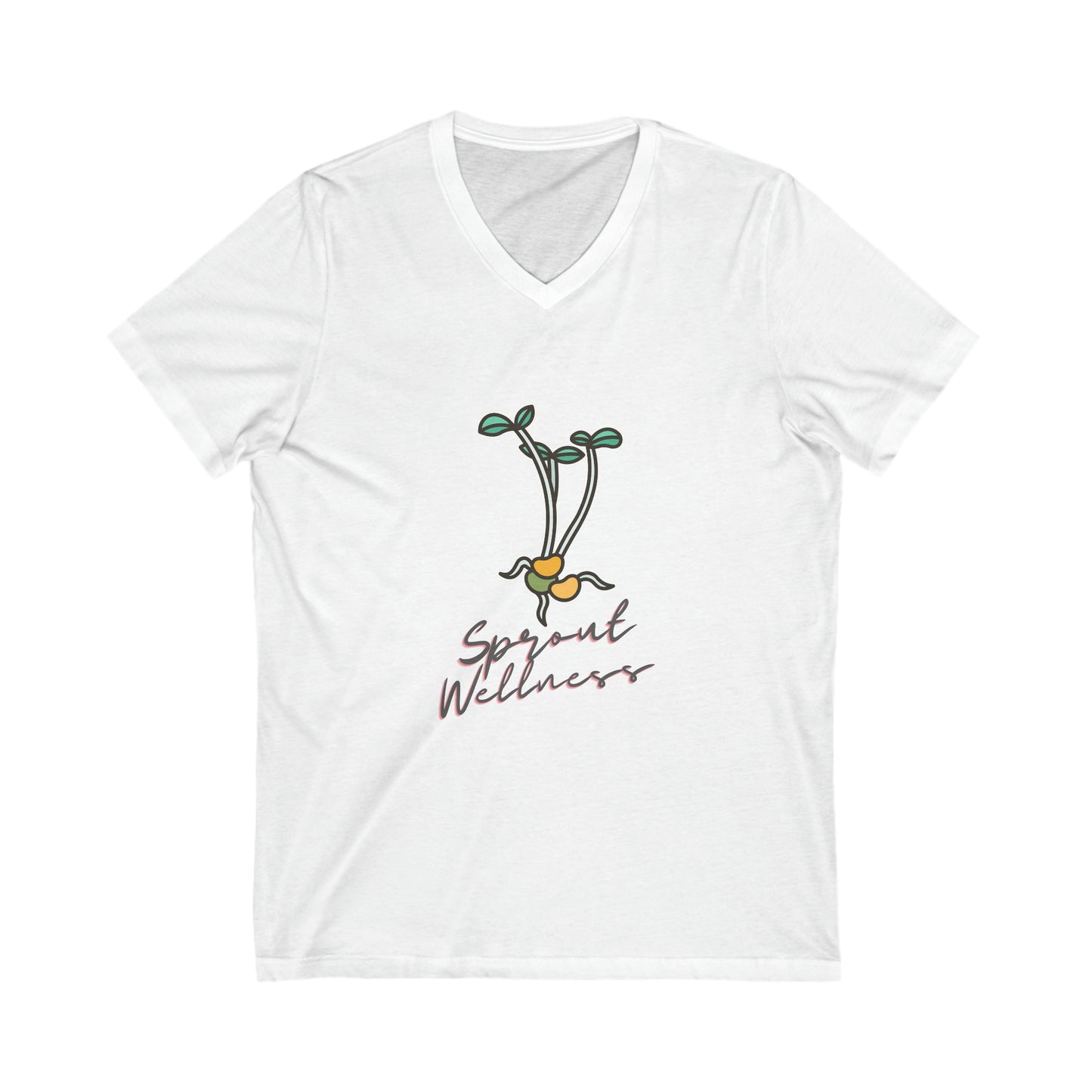 Sprout Wellness V-Neck Tee