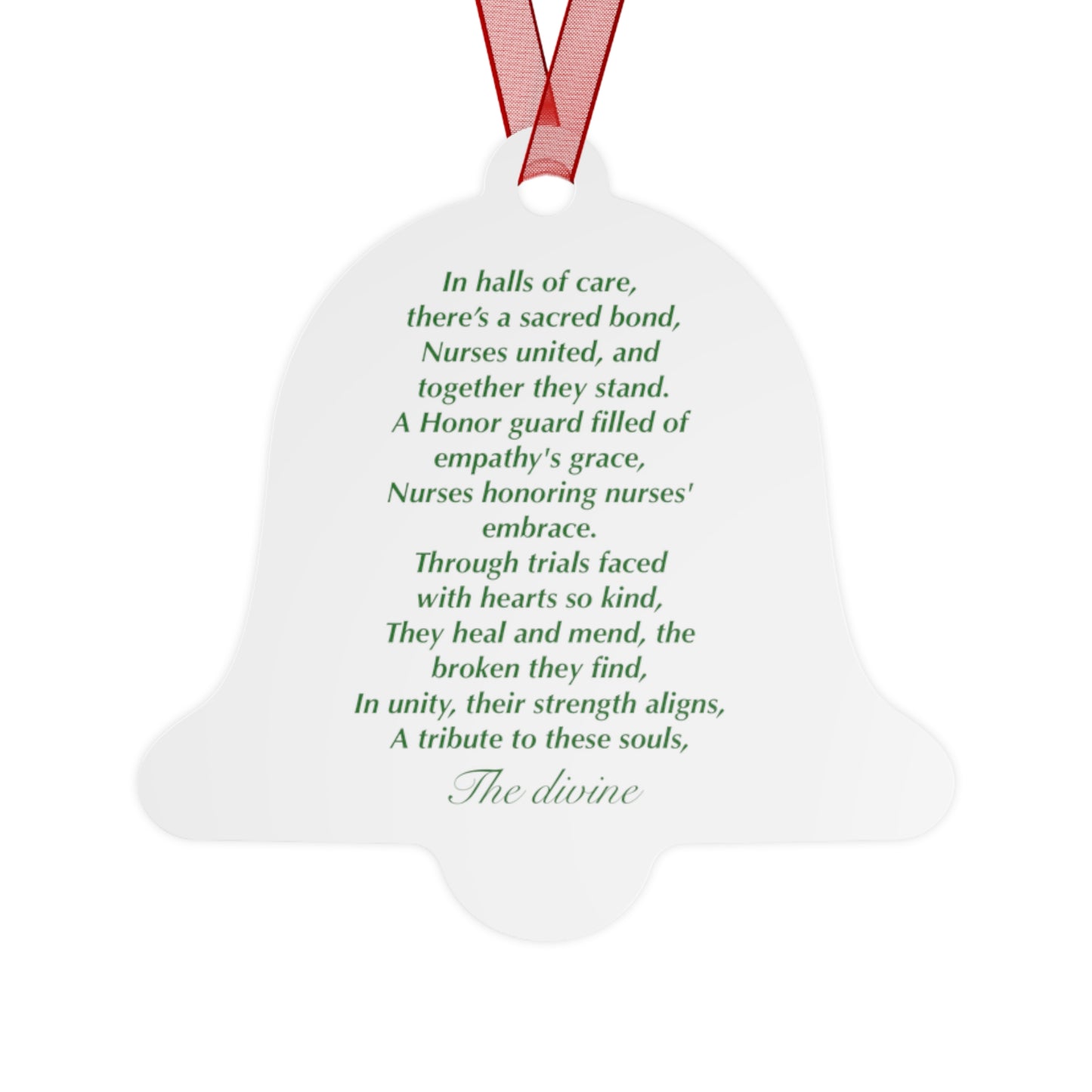 SWF Nurse Honor Guard Ornament