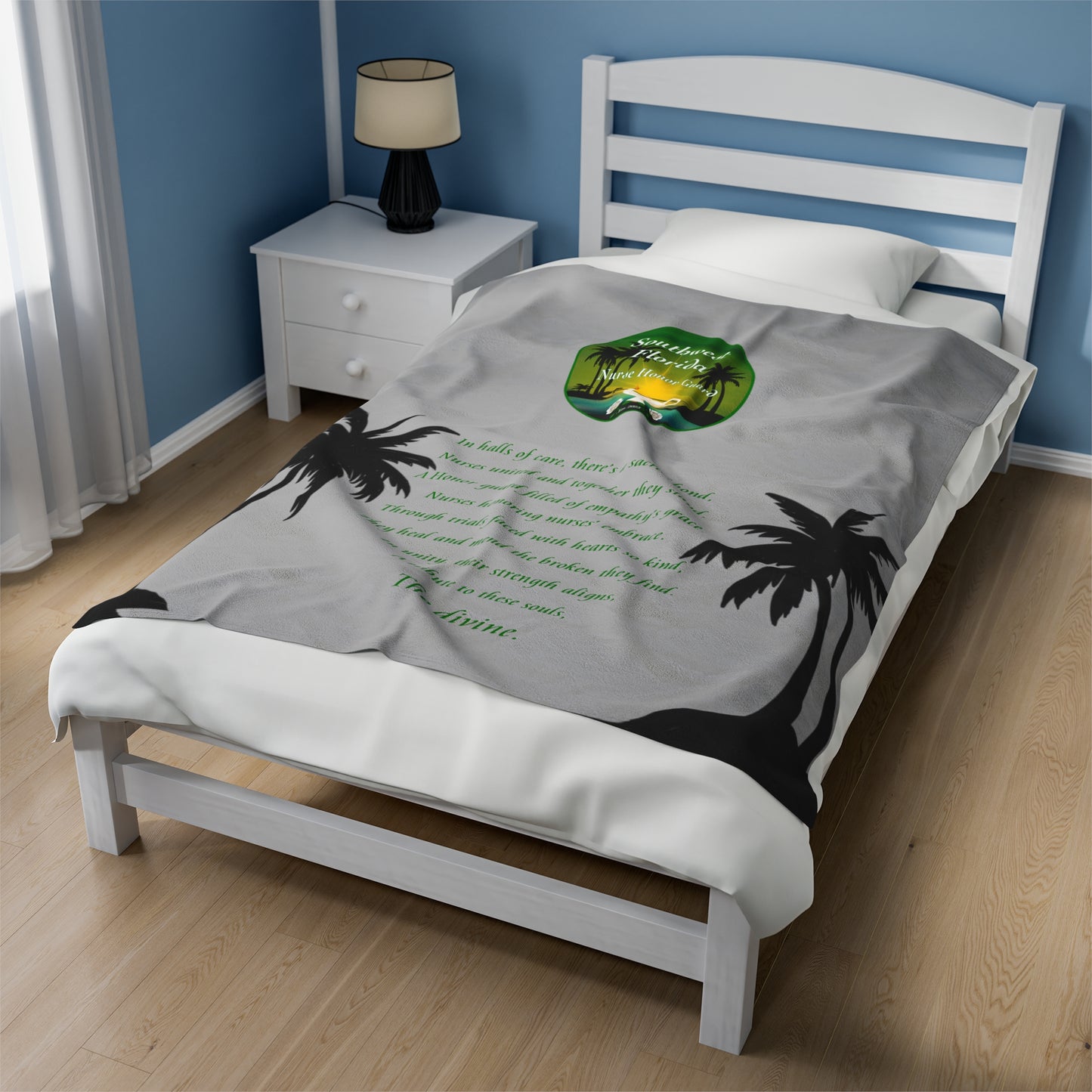 Living Tribute Poem Blanket SWF