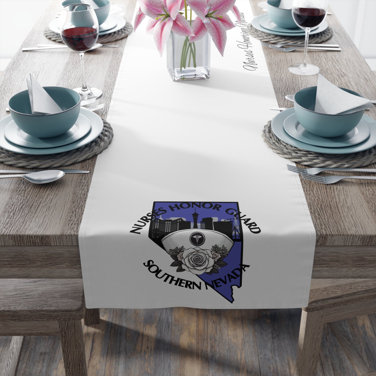 Table Runner Nurses Honor Guard of Southern Nevada