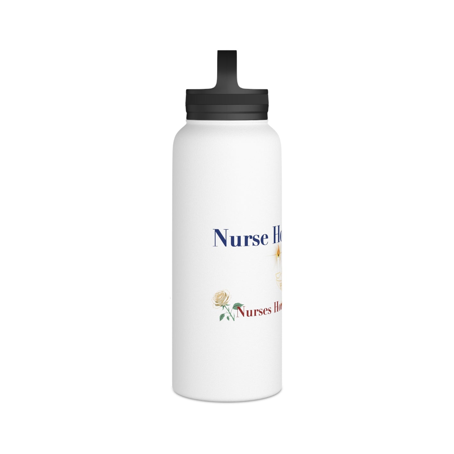 Nurse Honor Guard Stainless Steel Water Bottle