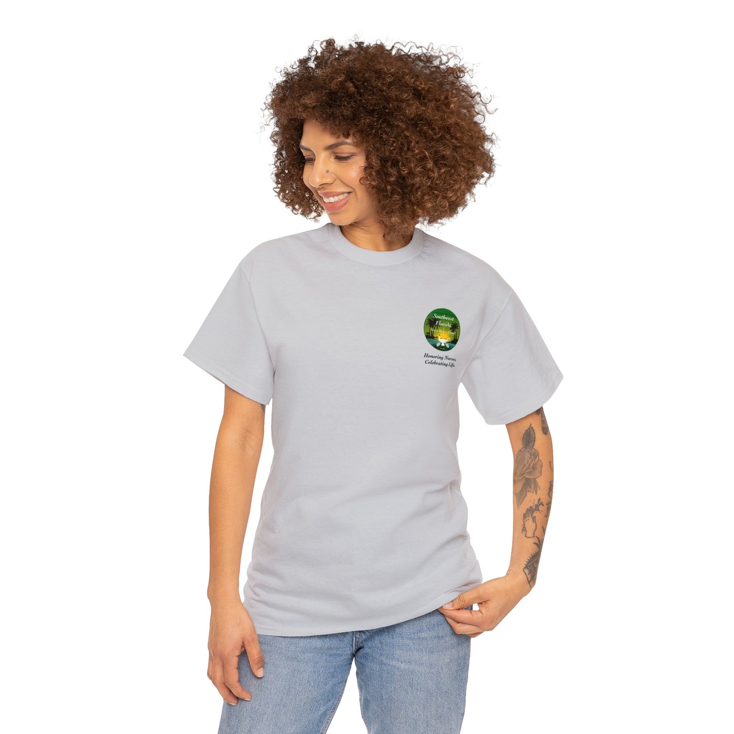 SW Florida Nurse Honor Guard Heavy Cotton Tee