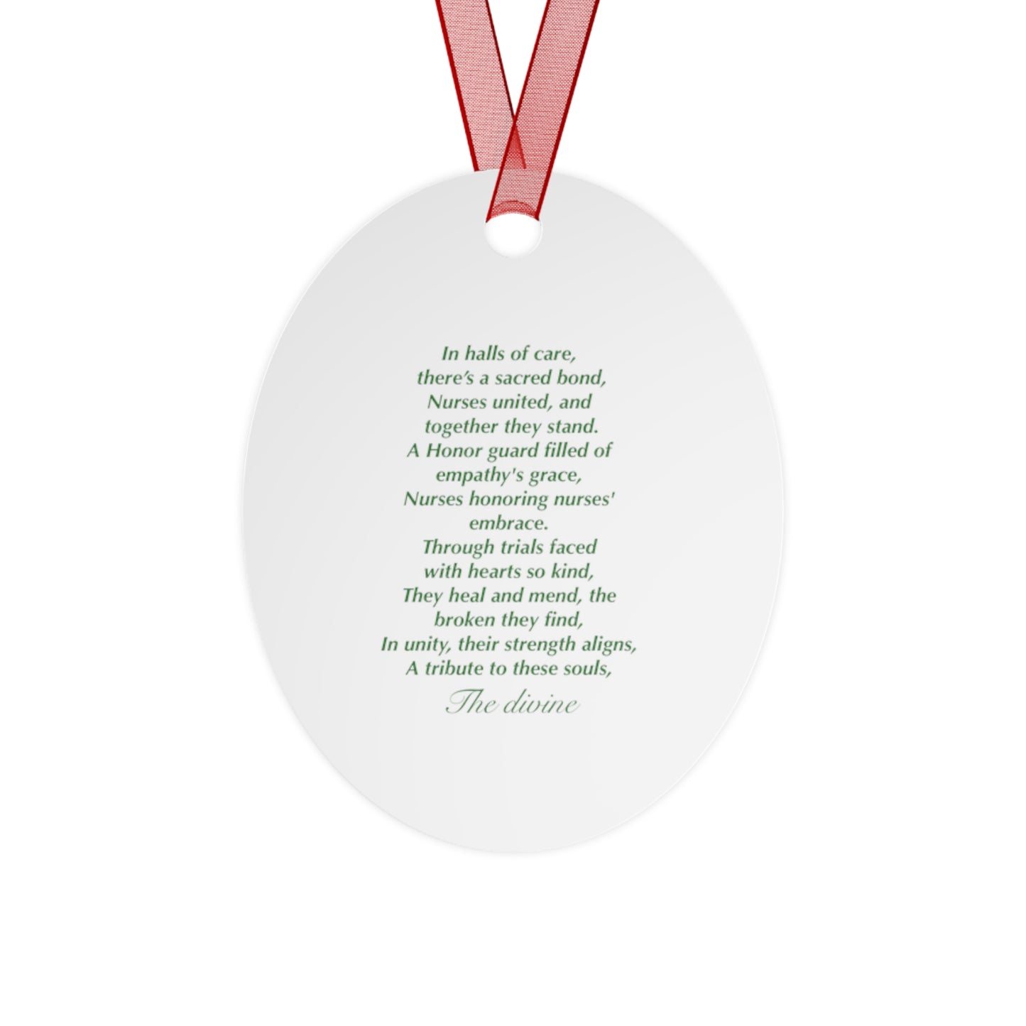 SWF Nurse Honor Guard Ornament