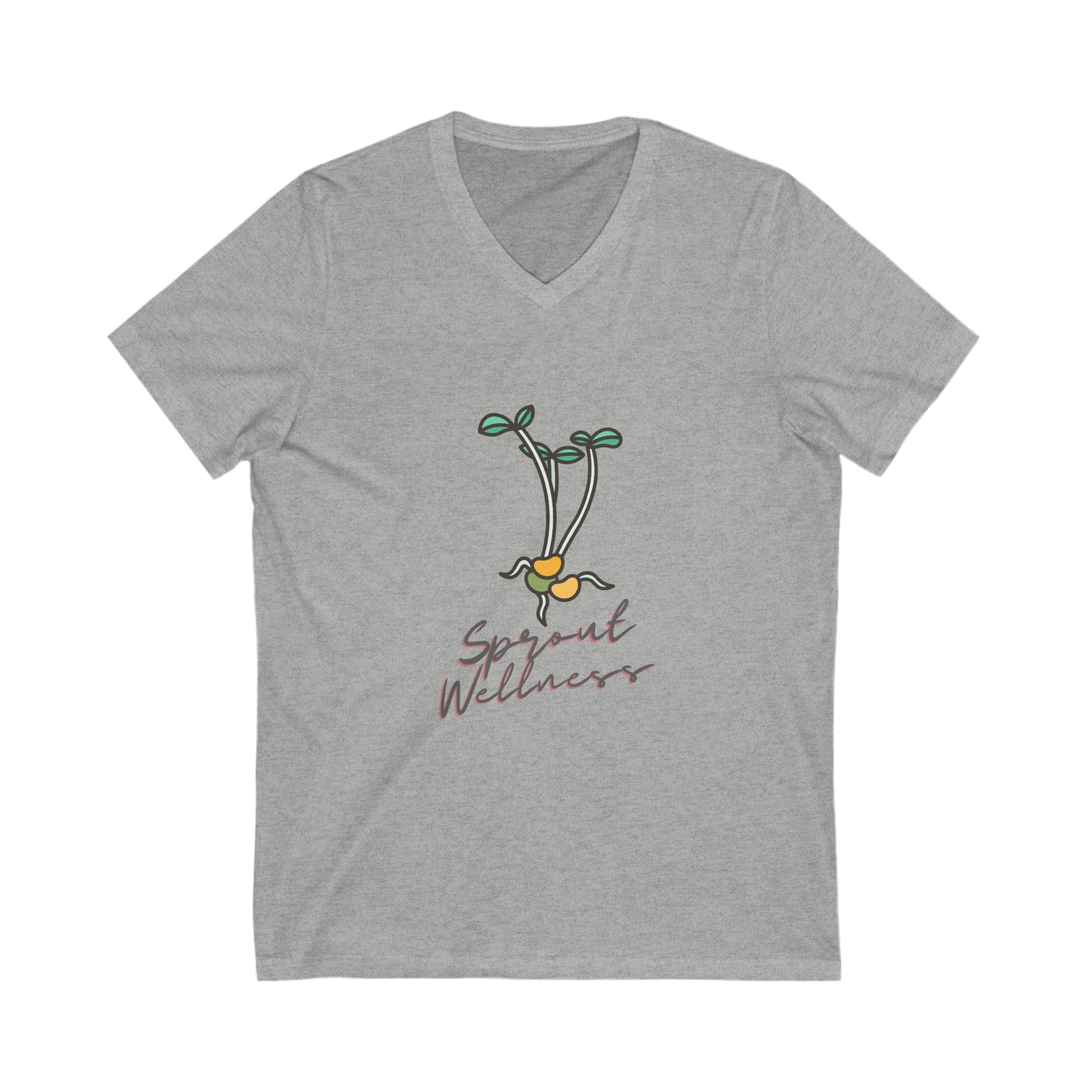 Sprout Wellness V-Neck Tee