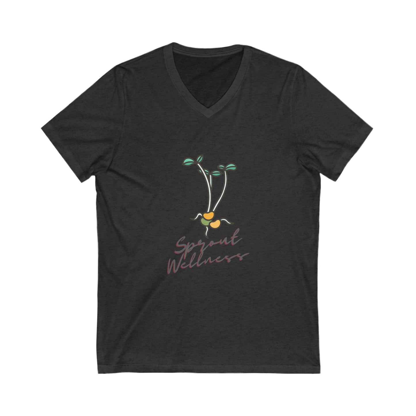 Sprout Wellness V-Neck Tee