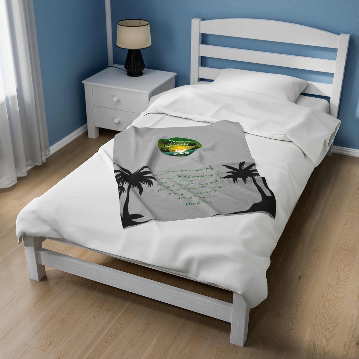 Living Tribute Poem Blanket SWF