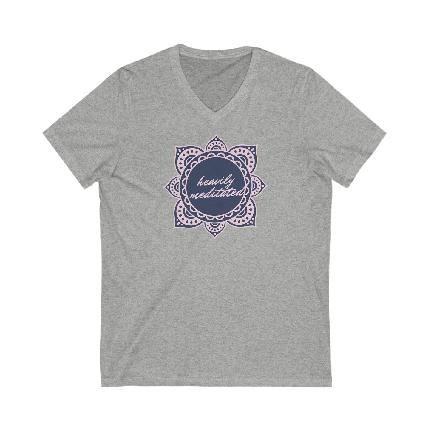 Heavily Meditated V-Neck Tee