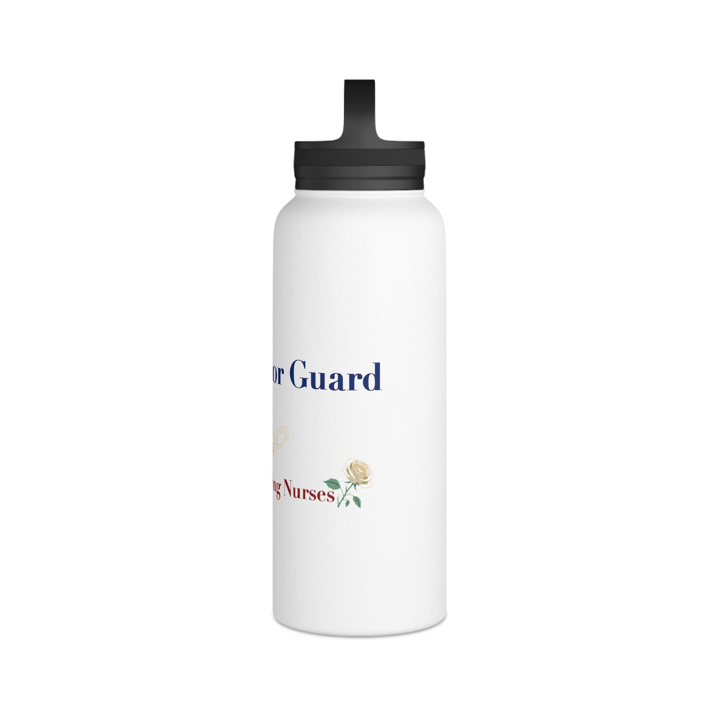 Nurse Honor Guard Stainless Steel Water Bottle