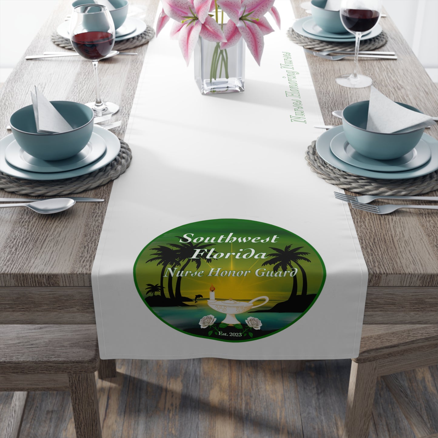 SW Florida NHG Table Runner (Cotton, Poly)