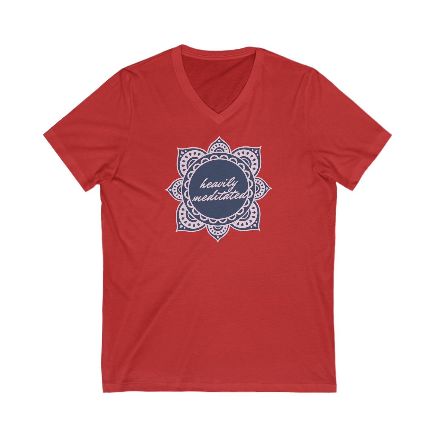 Heavily Meditated V-Neck Tee