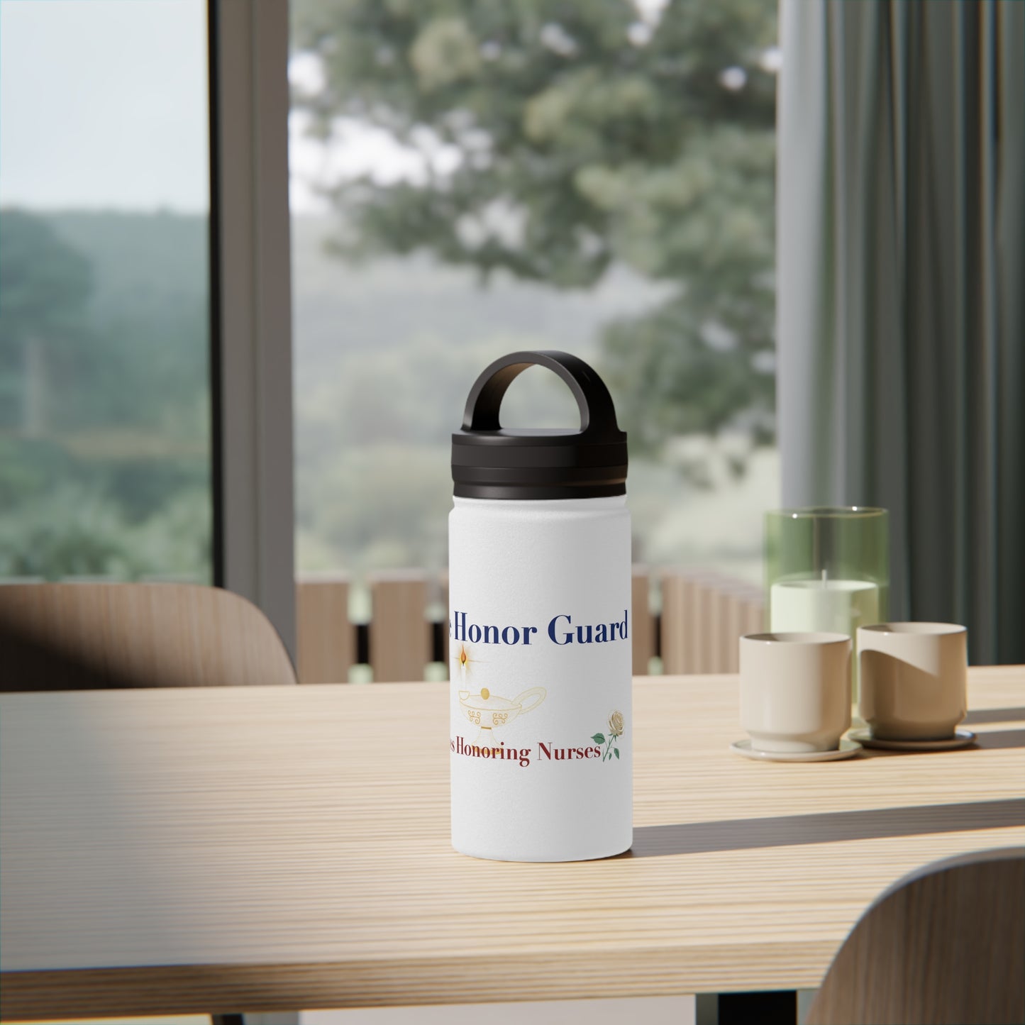 Nurse Honor Guard Water Bottle, Nurses Honoring Nurses.