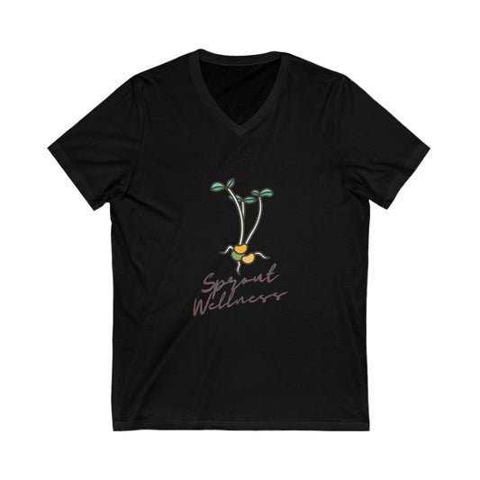 Sprout Wellness V-Neck Tee