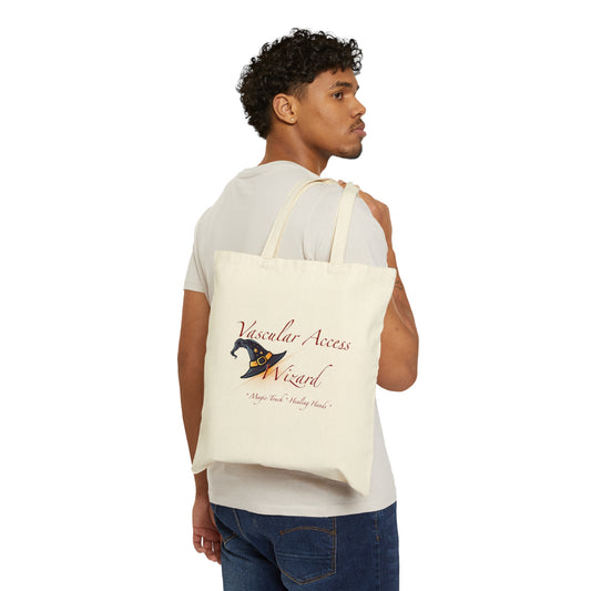 Vascular Access Wizard Canvas Tote Bag